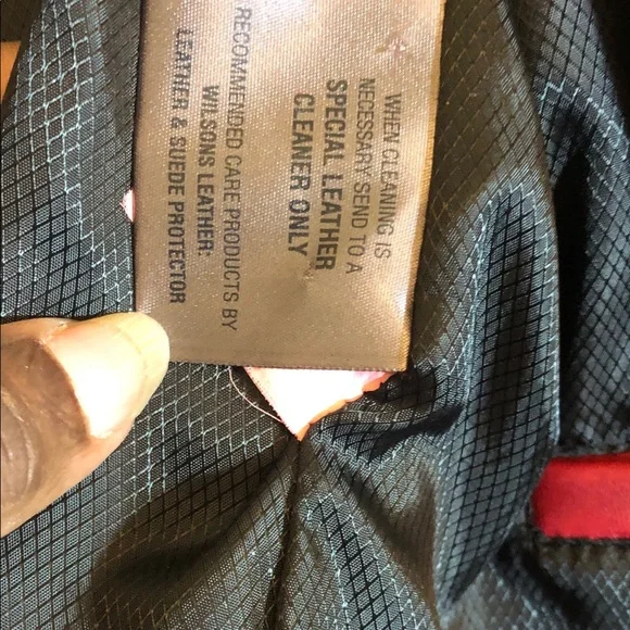 Wilsons Leather Women's Bold Red Jacket - Picture 4 of 4